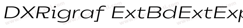 DXRigraf ExtBdExtExp字体转换